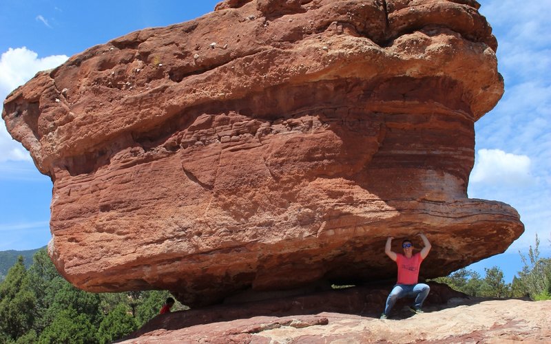 2017 - Balanced Rock Garden of the Gods Colorado Springs Colorado